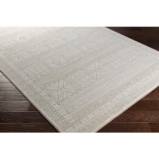 Surya Contempo CPO-3853 Brown Cream 2'7" x 7'10" Rug