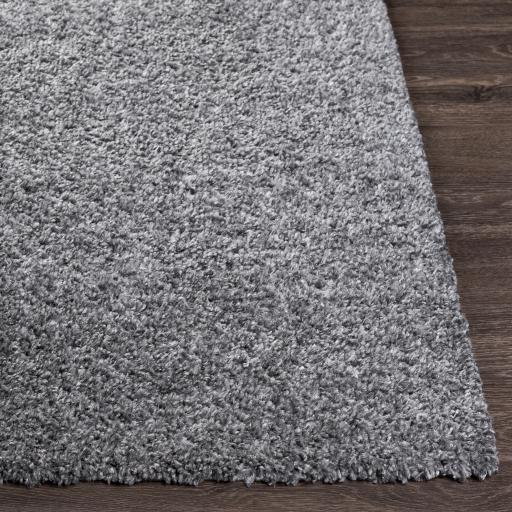 Surya Deluxe Shag DXS-2303 Charcoal 4'3" x 5'7" Rug