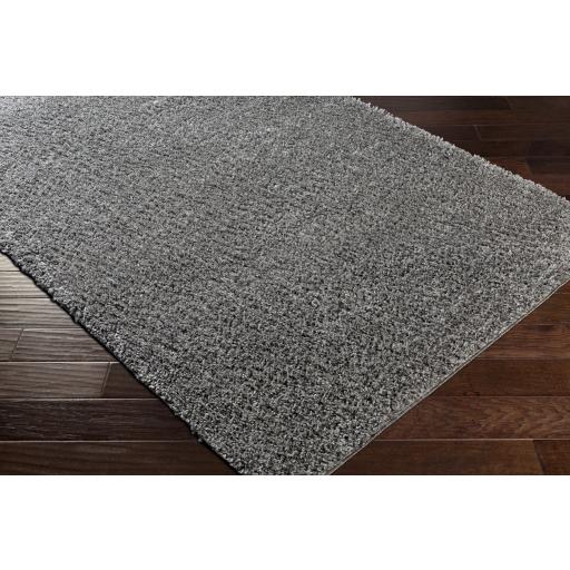 Surya Deluxe Shag DXS-2303 Charcoal 4'3" x 5'7" Rug