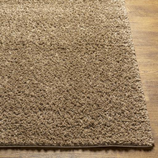 Surya Deluxe Shag DXS-2321 Medium Brown 2' x 3' Rug