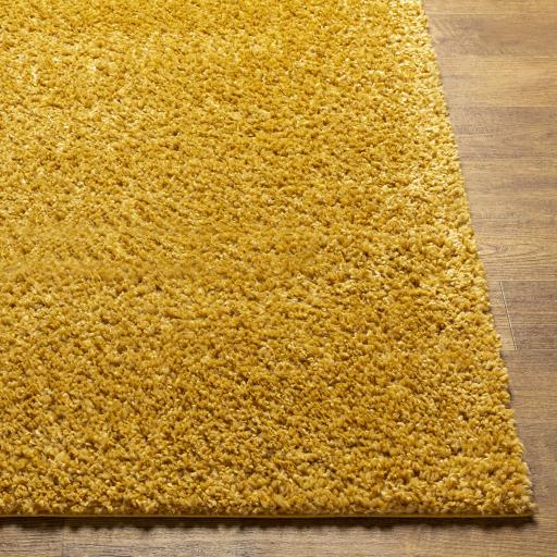 Surya Deluxe Shag DXS-2323 Mustard 2' x 3' Rug