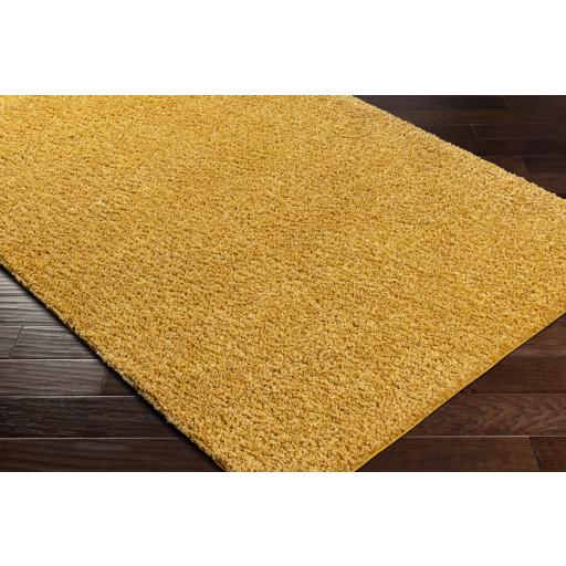 Surya Deluxe Shag DXS-2323 Mustard 2' x 3' Rug