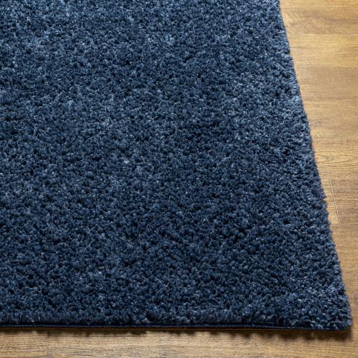 Surya Deluxe Shag DXS-2327 Navy 6'7" x 9' Rug