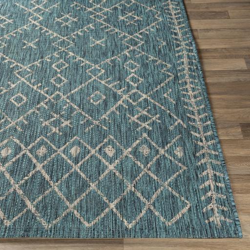 Surya Eagean EAG-2330 Aqua Black 10' x 13'11" Rug