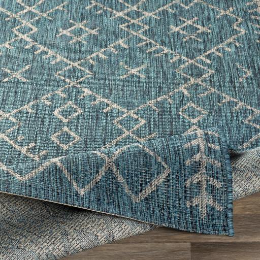 Surya Eagean EAG-2330 Aqua Black 10' x 13'11" Rug