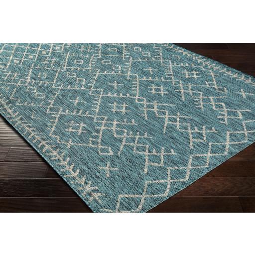 Surya Eagean EAG-2330 Aqua Black 10' x 13'11" Rug