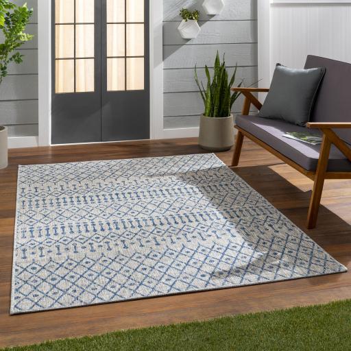 Surya Eagean EAG-2332 Blue Ink Blue 5'3" x 7'7" Rug