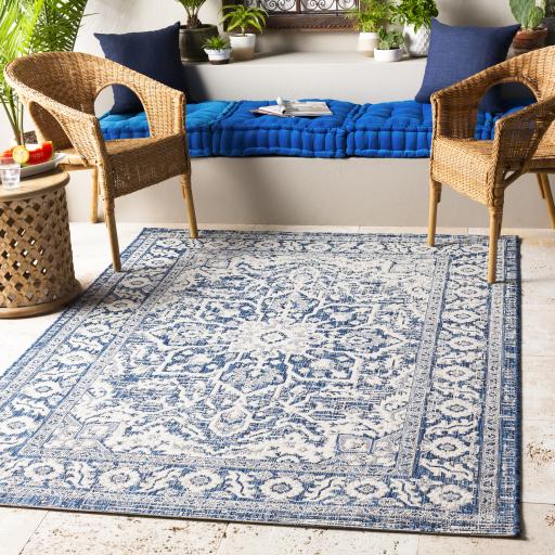 Surya Eagean EAG-2336 Blue Light Blue 7'10" Square Rug