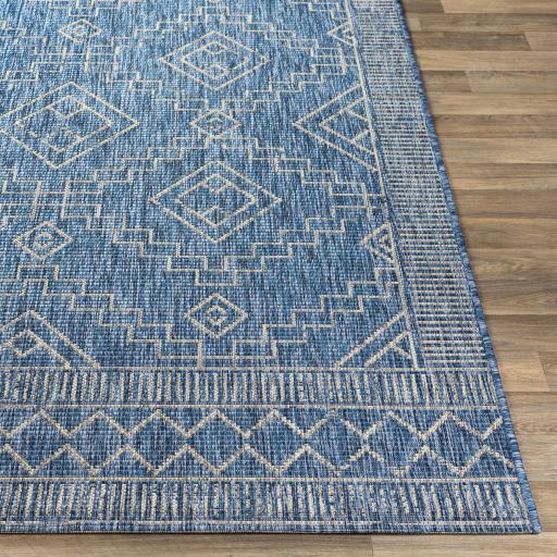 Surya Eagean EAG-2342 Blue Ink Blue 2' x 2'11" Rug