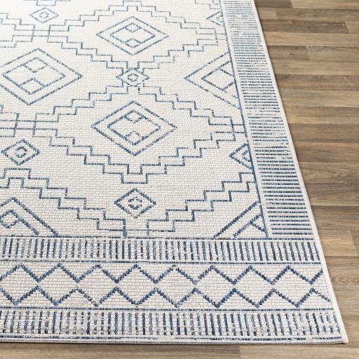 Surya Eagean EAG-2343 Blue Light Blue 2' x 2'11" Rug