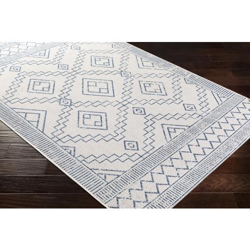 Surya Eagean EAG-2343 Blue Light Blue 2' x 2'11" Rug