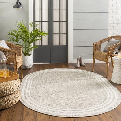 Surya Eagean EAG-2366 Gray Light Beige 10' x 13'11" Rug