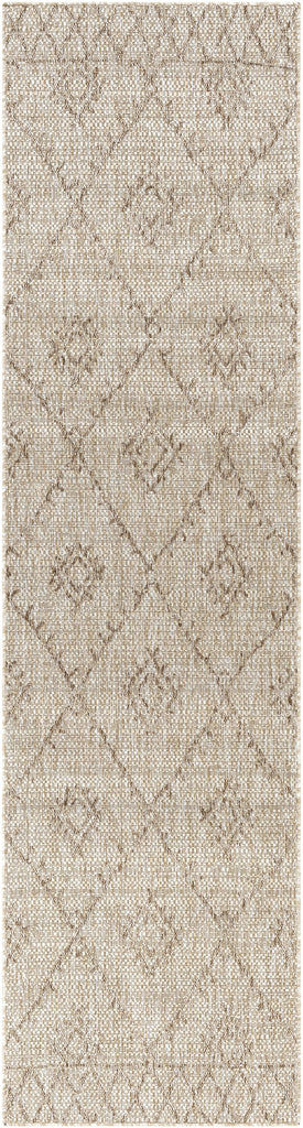 Surya Eagean EAG-2402 Brown Cream 7'10" Square Rug