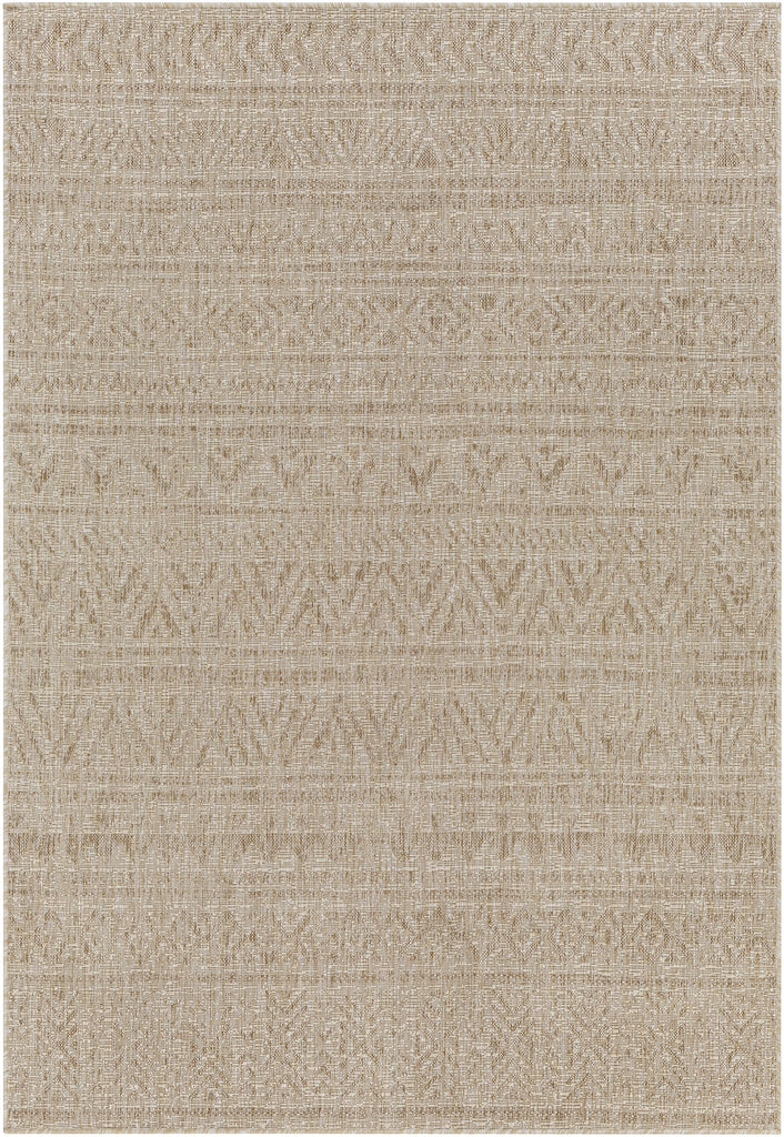 Surya Eagean EAG-2406 Brown Cream 7'10" Square Rug