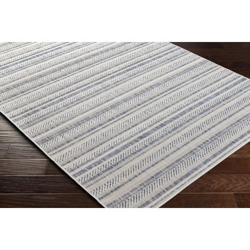 Surya Eagean EAG-2408 Blue Gray 7'10" Square Rug