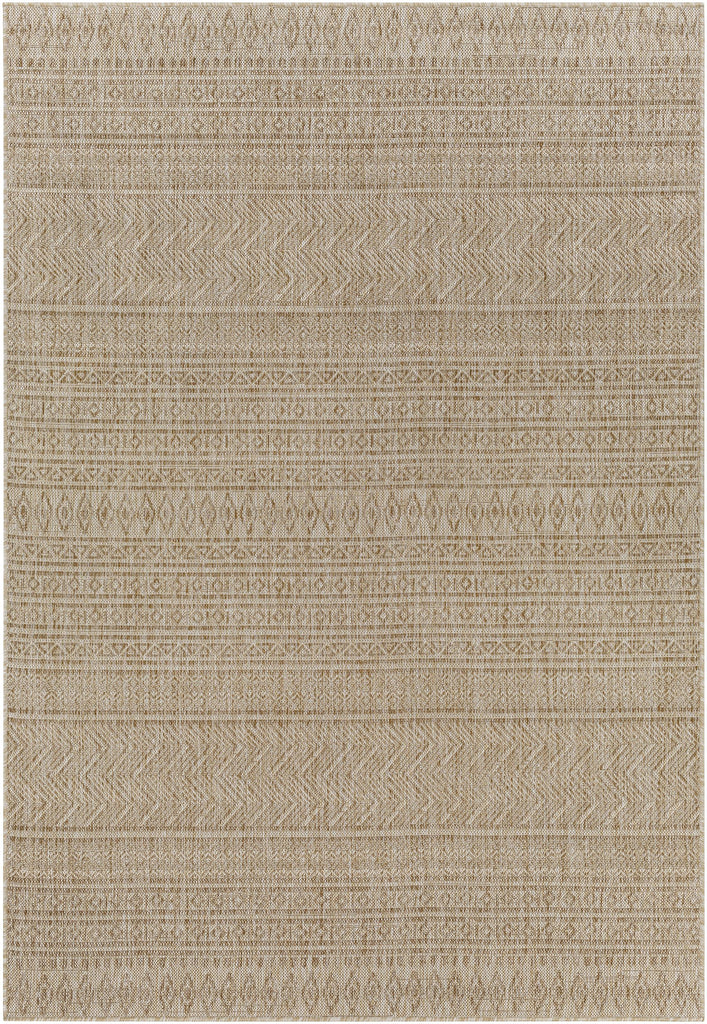 Surya Eagean EAG-2411 Brown Cream 7'10" Square Rug