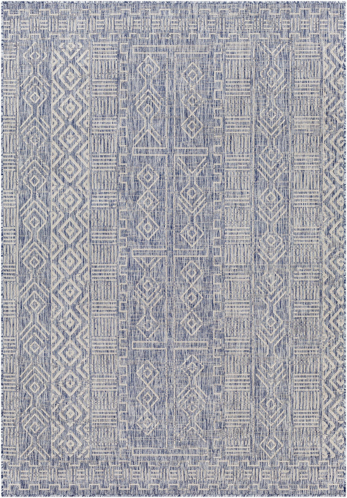 Surya Eagean EAG-2413 Blue Gray 6'7" Square Rug