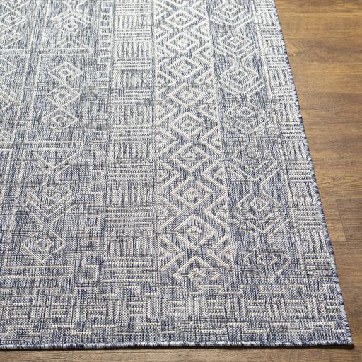 Surya Eagean EAG-2413 Blue Gray 6'7" Square Rug