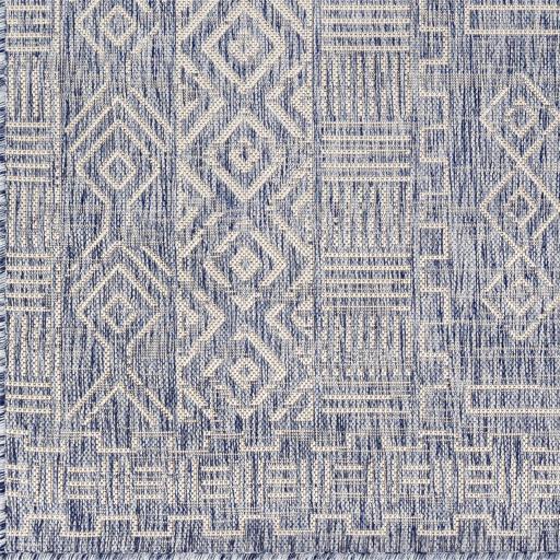 Surya Eagean EAG-2413 Blue Gray 6'7" Square Rug