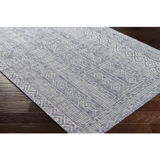 Surya Eagean EAG-2413 Blue Gray 6'7" Square Rug