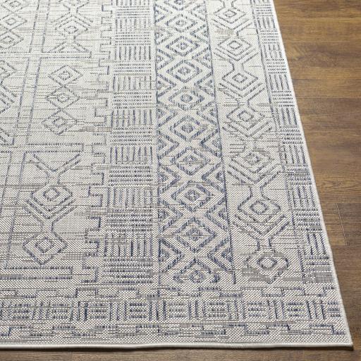 Surya Eagean EAG-2414 Blue Gray 6'7" Square Rug