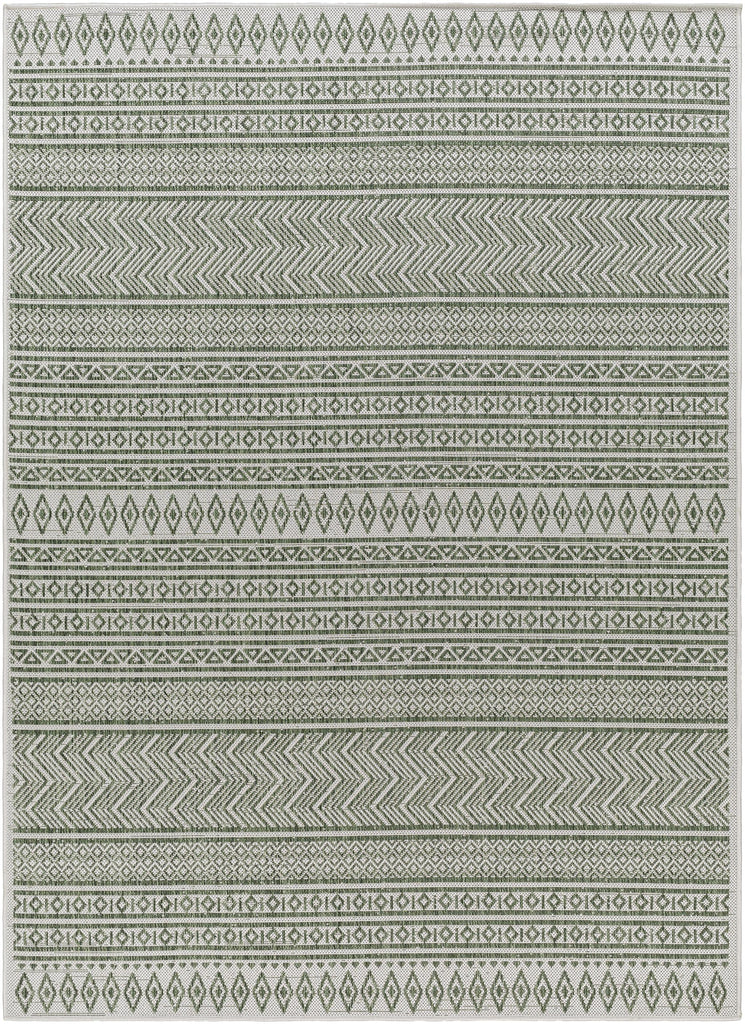 Surya Eagean EAG-2425 Dark Green Grass Green 7'10" Square Rug