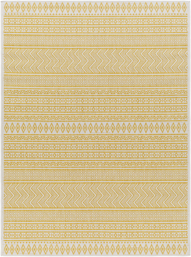 Surya Eagean EAG-2427 Ivory Mustard 7'10" Square Rug