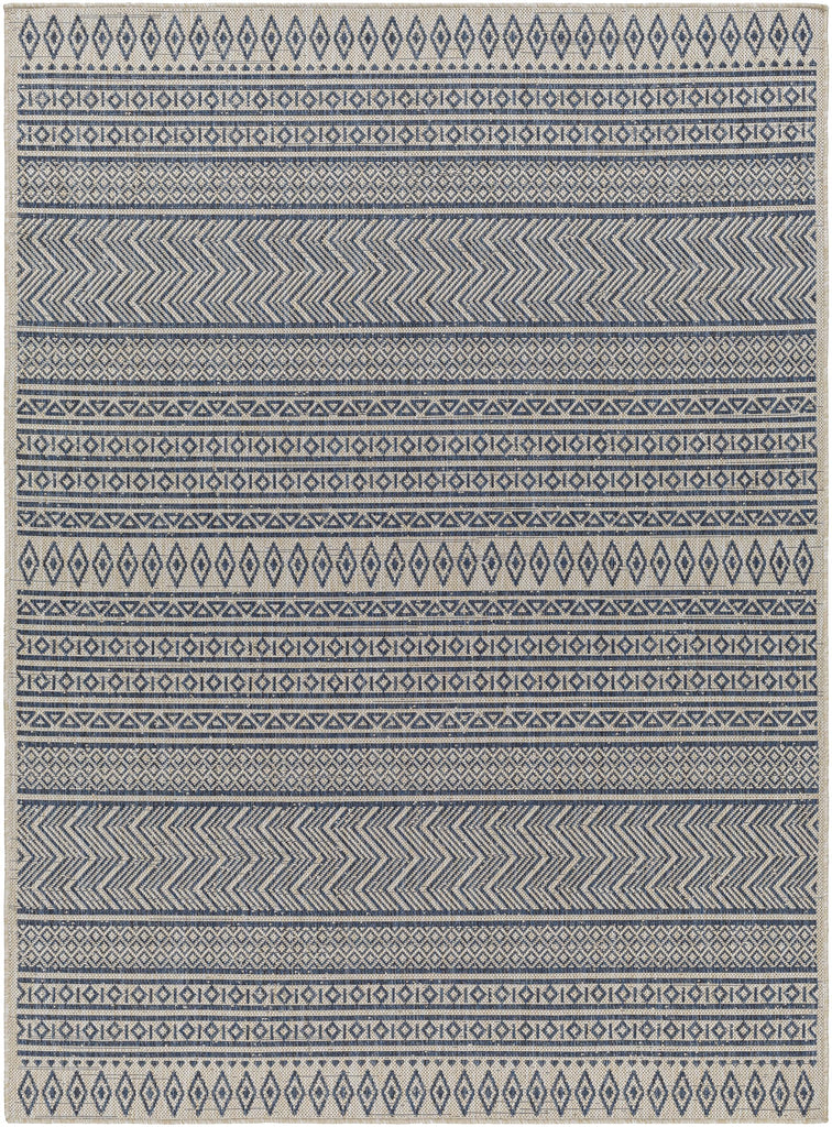 Surya Eagean EAG-2428 Blue Charcoal 7'10" Square Rug