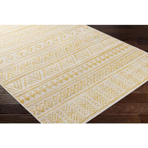 Surya Eagean EAG-2431 Ivory Mustard 7'10" Square Rug