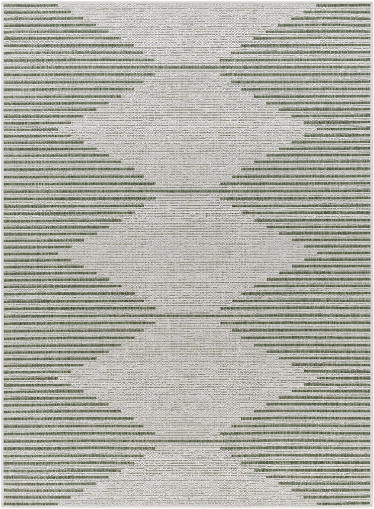 Surya Eagean EAG-2432 Dark Green Grass Green 7'10" Square Rug