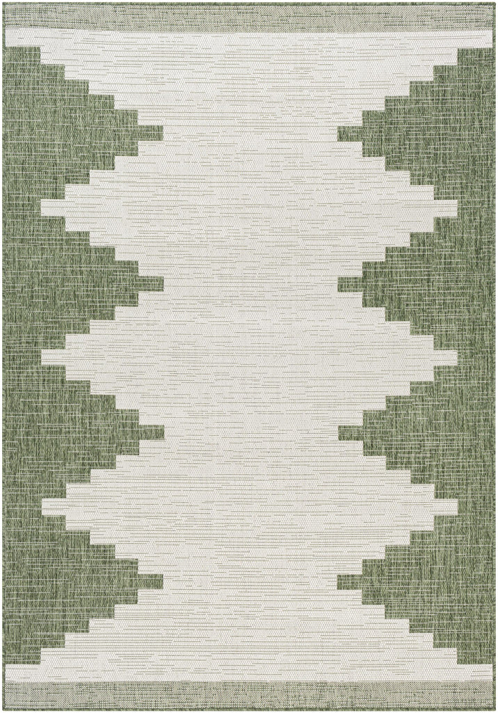 Surya Eagean EAG-2435 Dark Green Grass Green 7'10" Square Rug