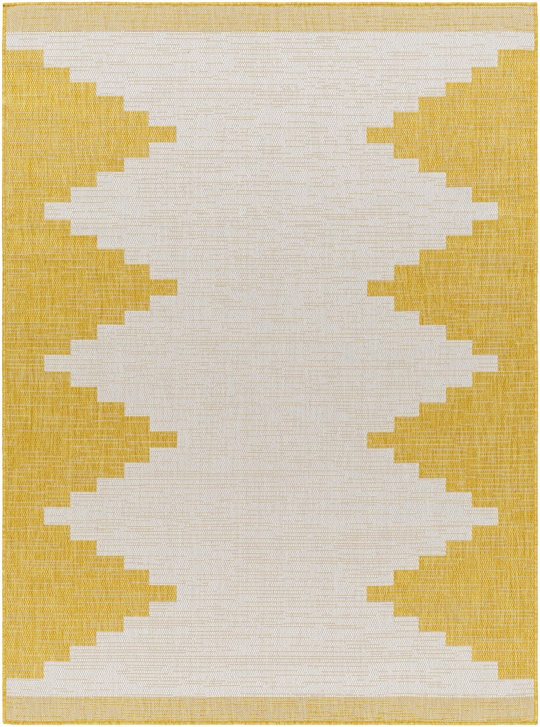 Surya Eagean EAG-2437 Ivory Mustard 7'10" Square Rug