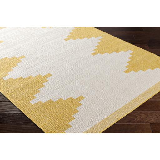 Surya Eagean EAG-2437 Ivory Mustard 7'10" Square Rug