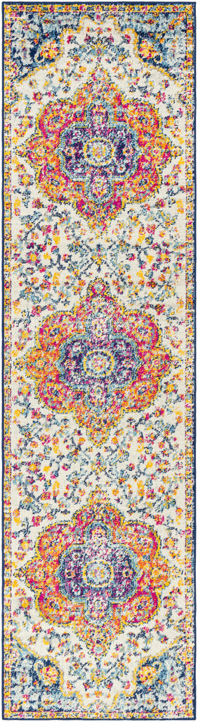 Surya Elaziz ELZ-2335 Dark Blue Fuchsia 7'10" Square Rug