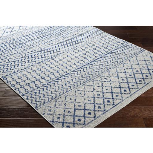 Surya Elaziz ELZ-2368 Cream Dark Blue 10' Square Rug