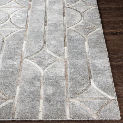 Surya Eloquent ELQ-2301 Charcoal Light Beige 10' x 14' Rug