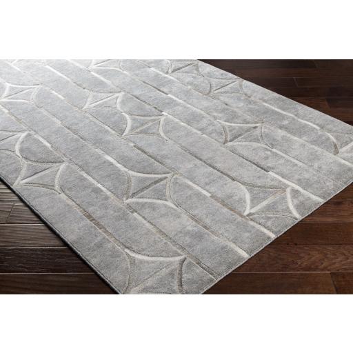 Surya Eloquent ELQ-2301 Charcoal Light Beige 10' x 14' Rug