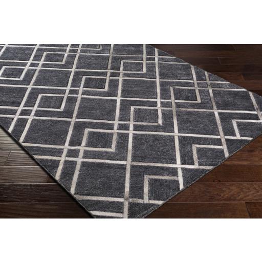 Surya Eloquent ELQ-2305 Black Gray 10' x 14' Rug