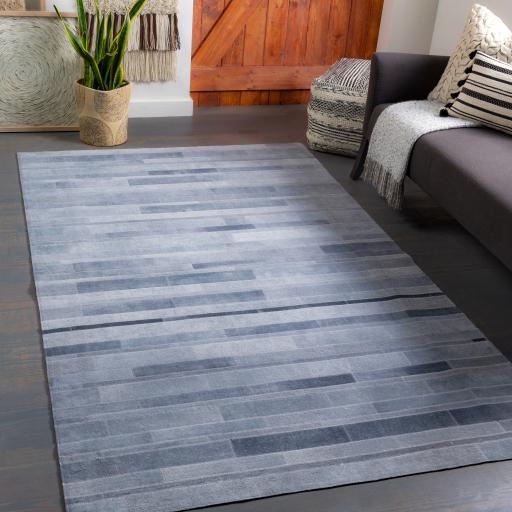 Surya Elvira ERA-1000 Charcoal Slate 10' x 14' Rug