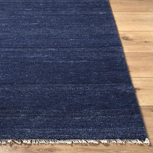 Surya Epic EPI-2300 Black Dark Blue 10' Square Rug