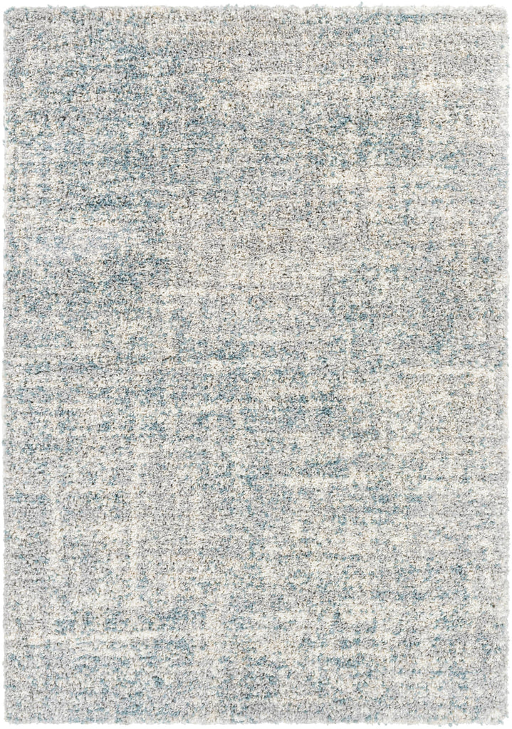 Surya Eskimo Shag ESG-2310 Blue Cream 5'3" x 7' Rug