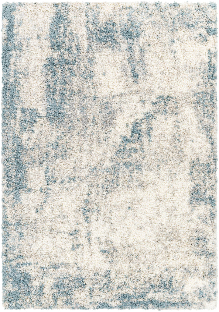 Surya Eskimo Shag ESG-2312 Blue Cream 2'7" x 7'3" Rug