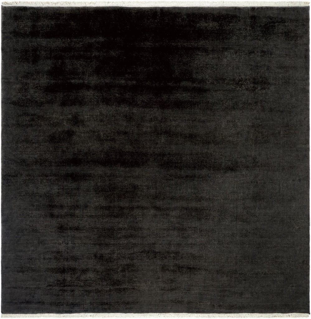 Surya Evergreen EVG-2302 Black 10' Square Rug