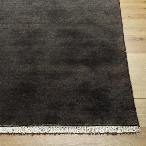 Surya Evergreen EVG-2302 Black 10' Square Rug