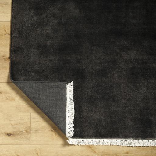 Surya Evergreen EVG-2302 Black 10' Square Rug