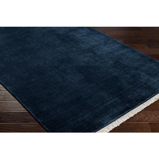 Surya Evergreen EVG-2303 Dark Blue 10' Round Rug