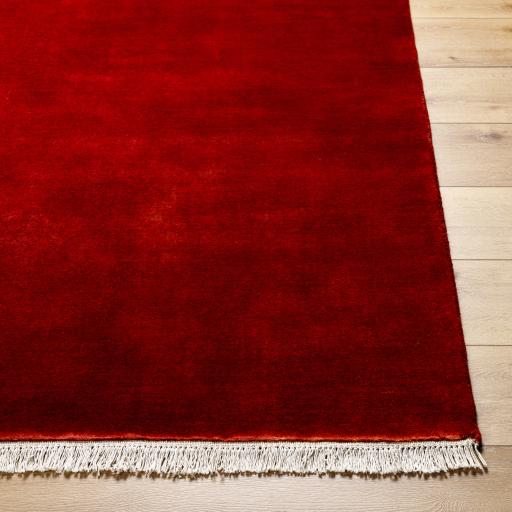 Surya Evergreen EVG-2307 Burgundy 10' Round Rug