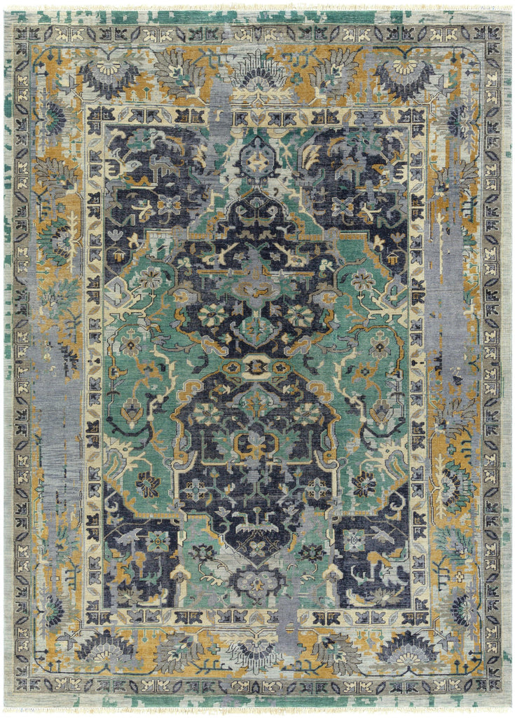 Surya Festival FVL-1001 Denim Ink Blue 12' x 15' Rug