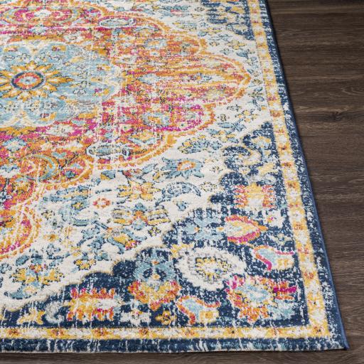 Surya Floransa FSA-2347 Aqua Cream 5'3" x 7'1" Rug