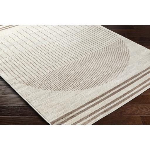 Surya Floransa FSA-2370 Brown Cream 7'10" Square Rug